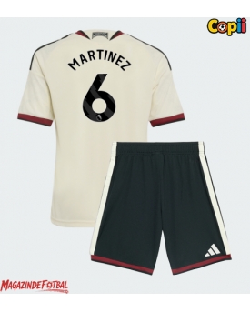 Manchester United Lisandro Martinez #6 Echipament de Fotbal Replică 2026-27 Copii Treilea (+ Șorturi)